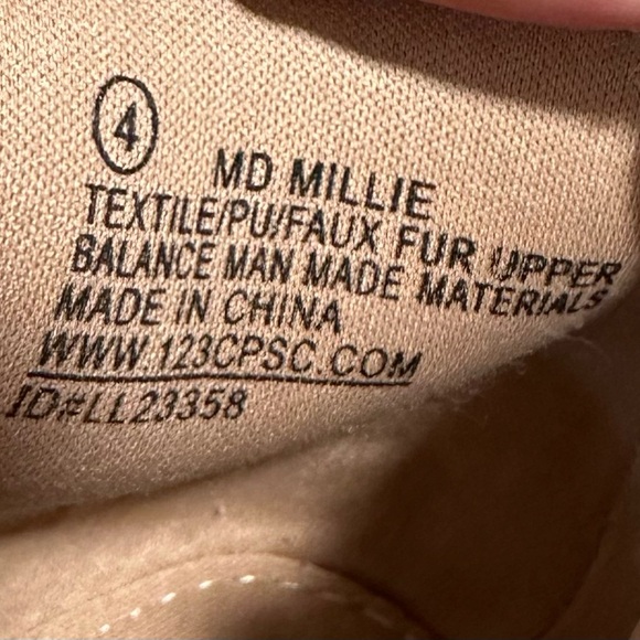 Miss Dynasty Little/Big Girls Millie Blush Flat Heel Boots NWT Various Sizes - Picture 4 of 8